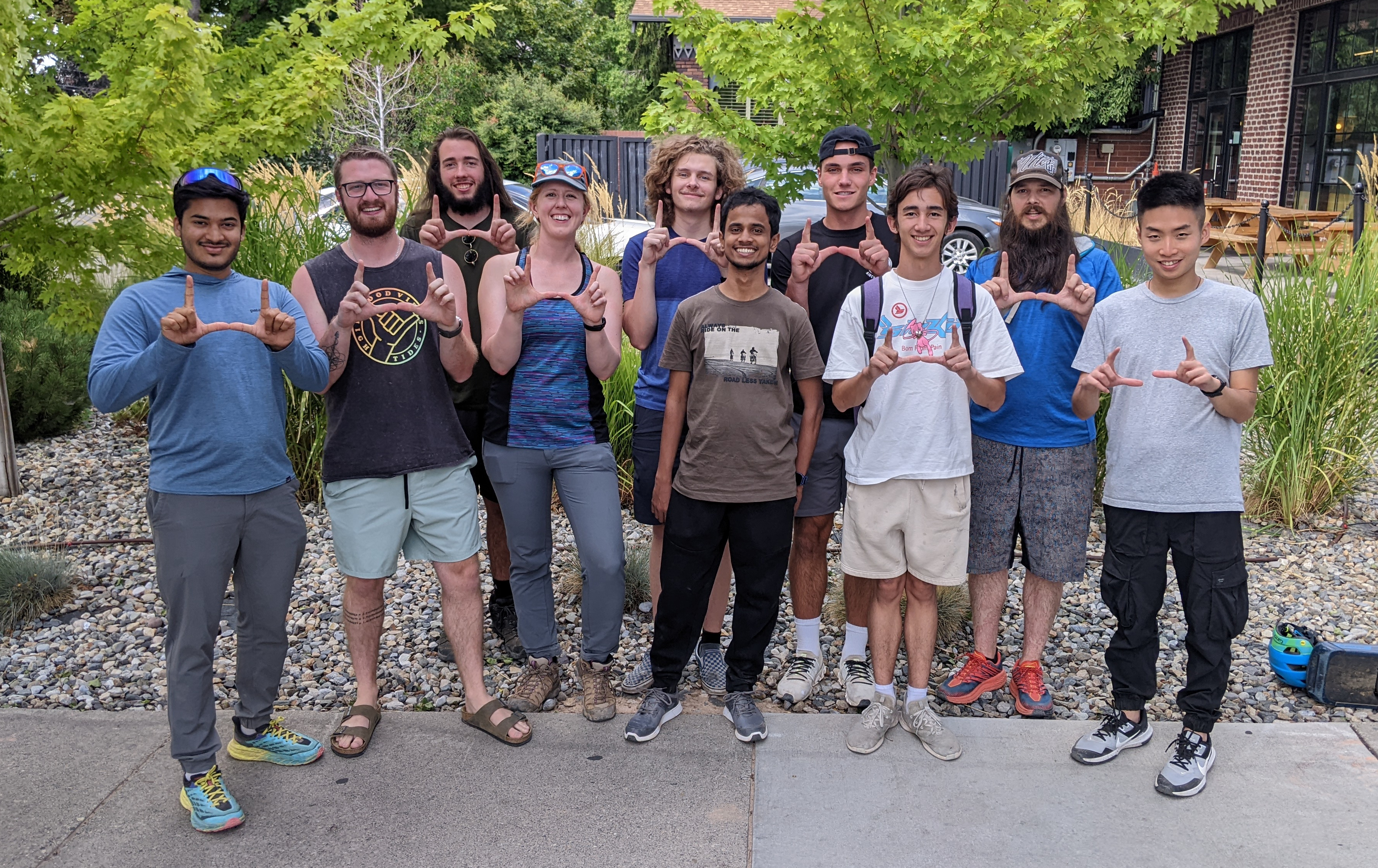 HRELab members show the U.