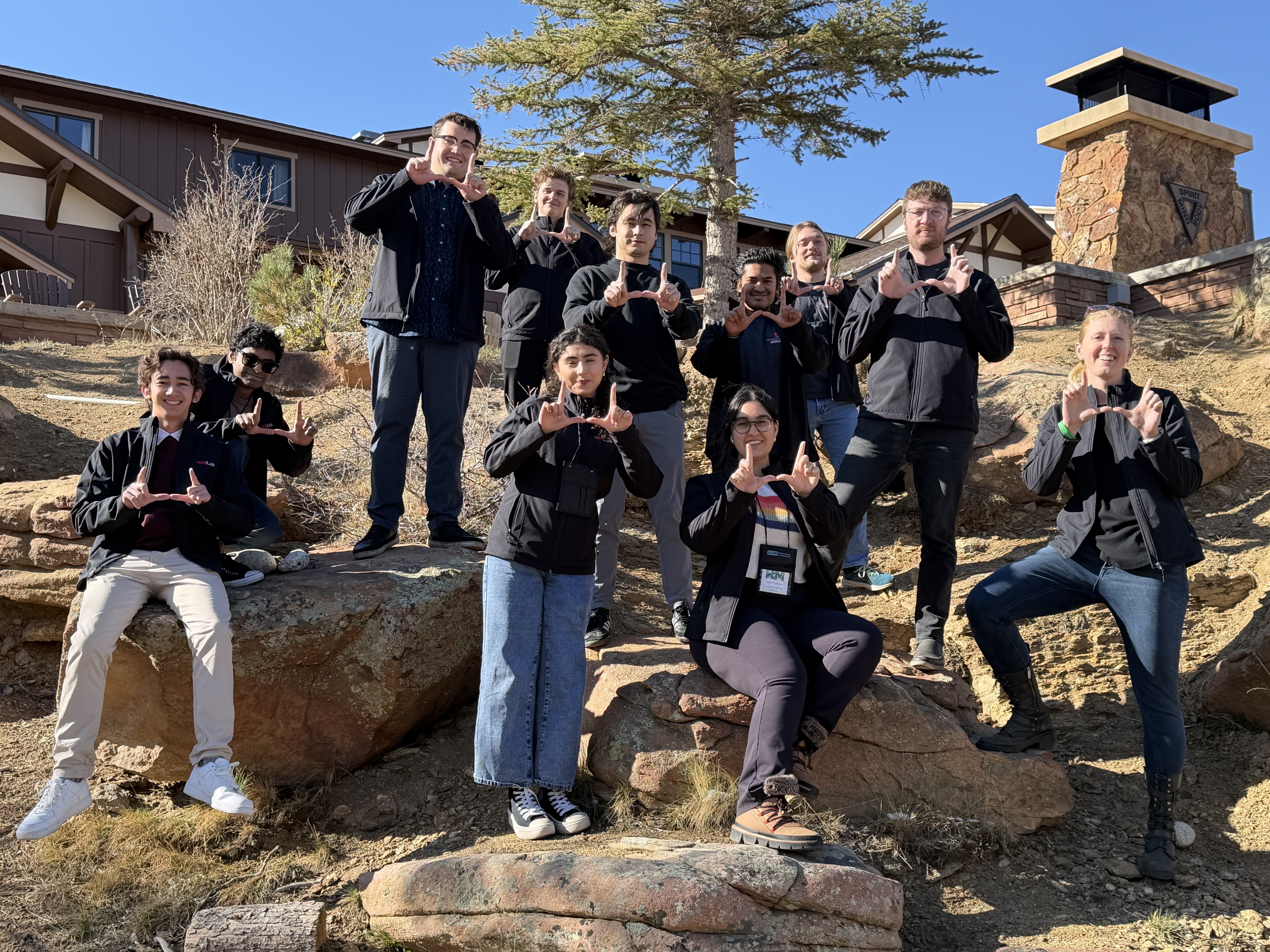 HRELab members in Estes Park, CO for Rocky Mountain ASB.