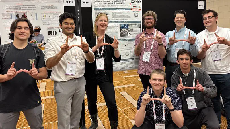 Successful HRELab presentations at ICORR/RehabWeek!